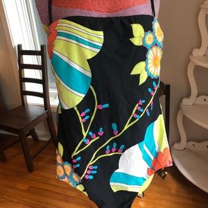 Vibrant Trina Turk one piece swimsuit